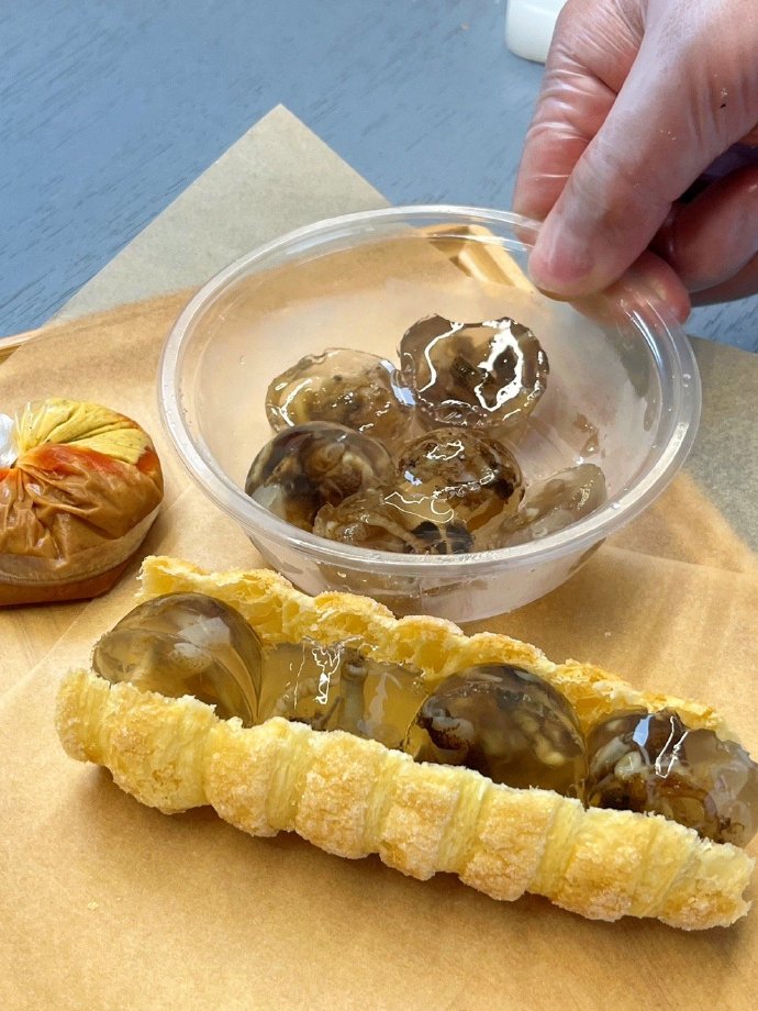 肠粉咖啡+臭豆腐拿铁+章鱼拿铁+臭豆腐拿铁+豆腐脑拿铁
