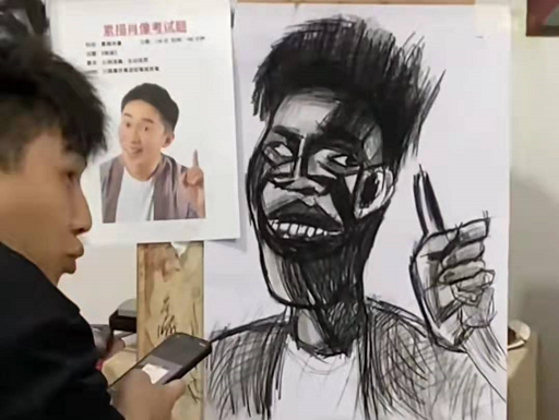 美术生的0分试卷.用谐音梗作画.都是灵魂画手呀